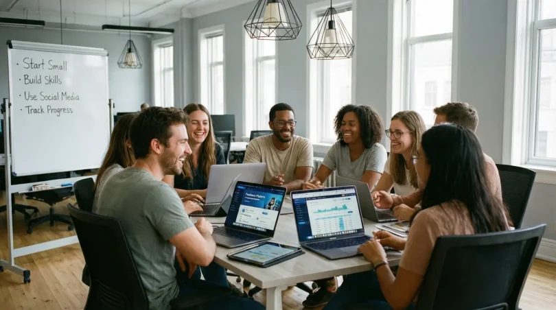 earn money online complete beginner to intermediate guide